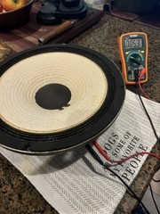 JBL 2212 OEM Woofer Compatible with L100, 4310, & 4311 Original Aquaplas Cone.