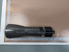 RARE RCA 3DP1+S2 3″ Round CRT Tube with NSEW Directional Markings