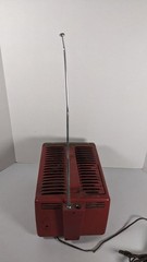 Vintage 50s RCA Victor Decor Prop Television TV Red Parts Repair Wear* 8-PT-7030