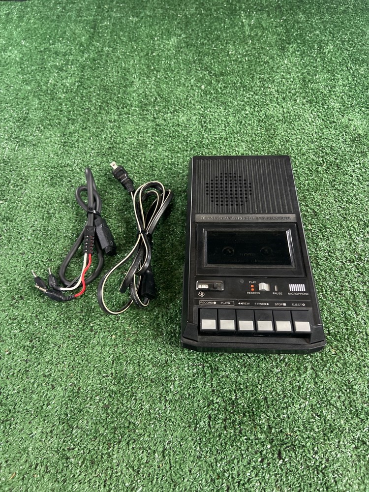 New VTG TI Texas Instruments Program Recorder PHP2700 Cassette Video Proof