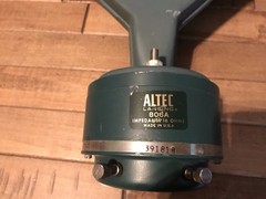 2 Altec Lansing 806A Drivers With 811-B Horns With Original Altec Diaphragms
