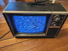 VTG ZENITH Solid State CRT TV Retro Solid State L1310C 1979