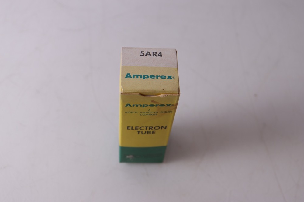 Amperex 5AR4 / GZ34 Vacuum Tube == NOS