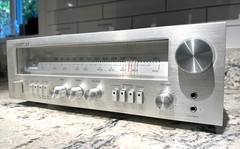 CONCEPT 2.5 Vintage 70’s AM/FM Stereo Receiver w/Wood Case Japan Serviced w/LEDs