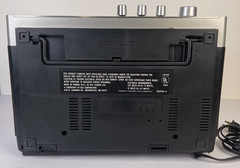 RCA Portable TV AM FM Radio AC DC Battery Tested Works Great Model 2812934-2