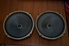 2 – VINTAGE 8″ JENSEN SPECIAL DESIGN MODEL P8SS ALNICO FULLRANGE SPEAKERS / P8