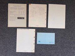 SONY, ORTOFON, ADCOM, DBX VARIETY OF MANUALS