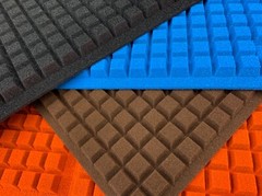 JBL L-100 Century Collector Series Quadrex foam speaker inserts (BLACK)