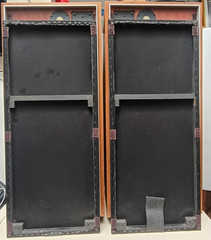 Vintage IMF TLS-50 Speakers Working. some Issues Please see pics/video England