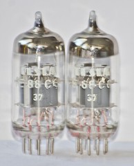E88CC TESLA matched Pair NOS ECC88 6DJ8 6922 TESTED same code