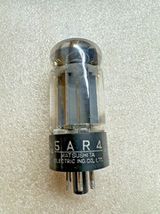 Matsushita Electric Co. 5AR4 GZ34 Rectifier Tube ‘Mullard Japan’