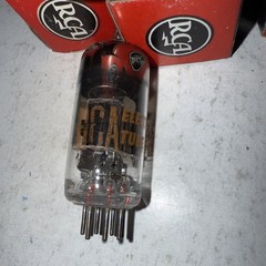 Lot Of 7: 3BZ6 VACUUM TUBE NOS/NIB RCA GE TU1