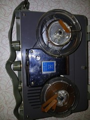 Vintage MCM “Transette” FUN TAPE Solid State Portable Tape Recorder by Midland
