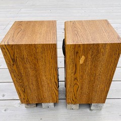 Diatone DS-500 2-Way Bookshelf Speakers Pair Wood Finished Tested Audio Stereo