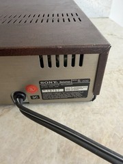 Vintage Sony Betamax VCR SL-2410 BETA Video Cassette Recorder Working