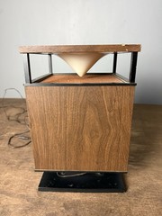 Vintage 60S 70S Single Speaker Circle Of Sound Square Cube