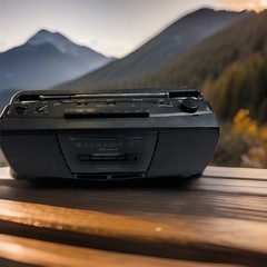 Radio Cassette Recorder. Bass Boost. Garrard