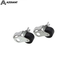 NEW 5PCS Iron Frame Pinch Roller Wheel Tape Recorder Rubber Pressure Belt Pulley