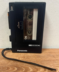Panasonic Model RQ353 Cassette Player Plays But Won’t Record