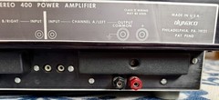 Dynaco Stereo 400 Power Amplifier Vintage 70s Solid State Works Great w/ Manual