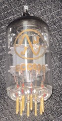 ECC83S/12AX7/7025 JJ Electronic Gold Pin Halo Getter Premium Guitar Preamp Tube