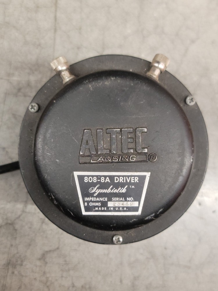 Altec Lansing Model 808-8A High Frequency Compression Driver 8 ohm-07450