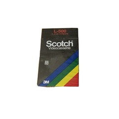 Scotch L500 Blank BETA TAPE NEW SEALED