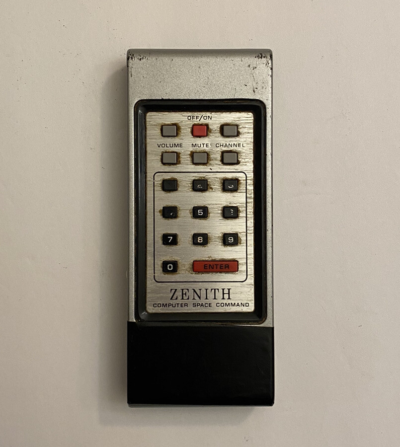 Zenith Computer Space Command TV Remote Control Replacement 124-63