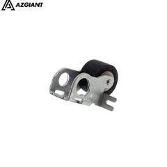 NEW 5PCS Iron Frame Pinch Roller Wheel Tape Recorder Rubber Pressure Belt Pulley