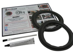 7″ Foam Speaker Repair Kit OD: 6.6875″ fits 5.125″ Cone FSK-7A (PAIR)