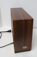Vintage Sony ICF-9740W Radio AM FM Table Top Mid Century Simulated Wood Tested