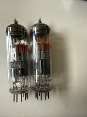 Pair Of 9GV8 XCL85 TUBES RCA Made In Brazil T25
