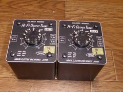 TANGO CRD-8 Push Pull Output Transformer Pair Tube Amp 8k Tested Japan