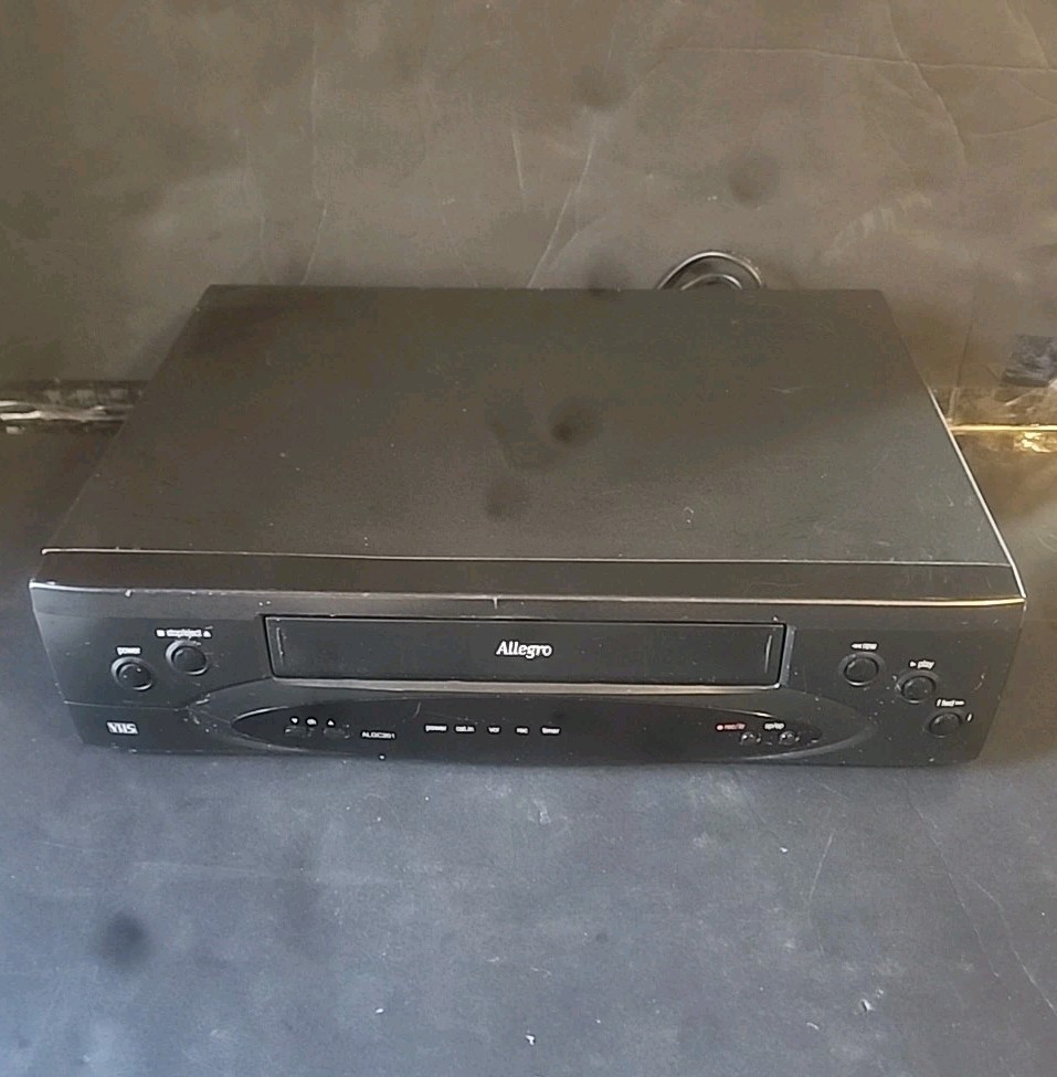 Zenith Allegro ALGC201 VCR VHS Video Cassette Recorder – TESTED VG+ -NO REMOTE!!