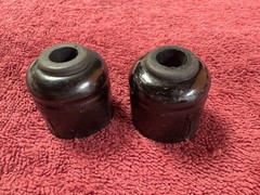 2 Amphenol Cap Hood Tube Socket cover connectors 5 6 7 8 Pin radio eye tube