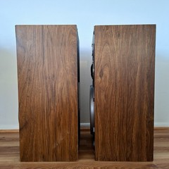 Vintage Fisher ST-920 3-Way Floor Speakers Pair 12” Woofer w/Grilles Tested