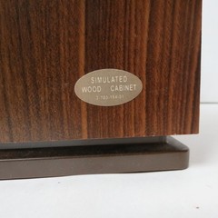 Vintage Sony ICF-9740W Radio AM FM Table Top Mid Century Simulated Wood Tested