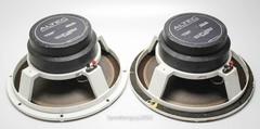 Pair of Altec 417-8H 12″ Speakers Rebuilt to Clone 414-8 — KT
