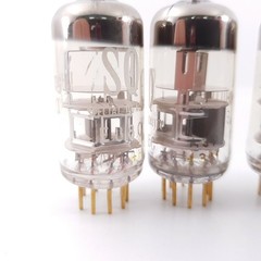 4 X E88C / 8255 SINGLE TRIODE PHILIPS TUBE. 1960s PROD. 3MICA. SQ. HIGH GAIN. MA