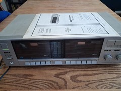 Sears Proformance Synchronized Dual Tape Cassette Deck Tested Model 564