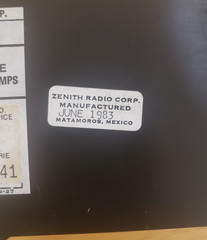 NOS 1993 ZENITH S12 Space Command 4-Position Antenna Switch Complete in Box