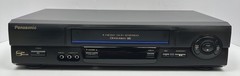 Panasonic Blue Line PV-V4601 VHS VCR Omnivision Player Recorder w/Remote TESTED