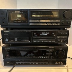 Optimus Professional Series modular component stereo system perfectly working.