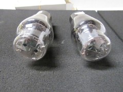 RCA 2A3 Matched Pair Gray Plate Tubes Code Date BS Boxed