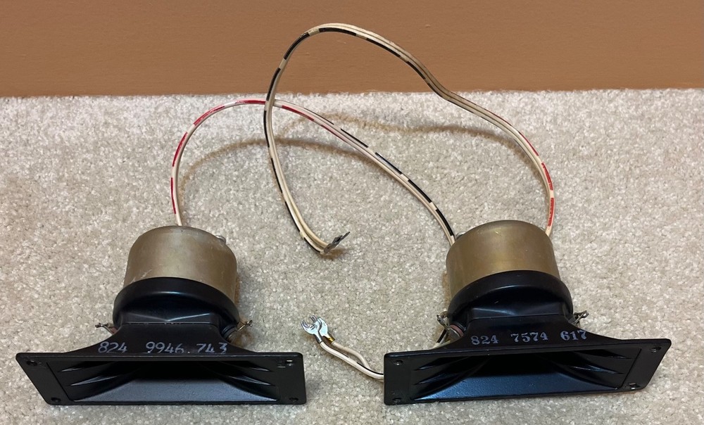 Klipsch K-77 Pair Tweeters KLIPSCHORN Cornwall La Scala Belle Speakers READ!