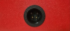 Reproduction Zenith Transoceanic A-B Battery Connector 4-pin 9v/90v plug