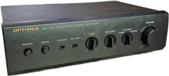 Optimus SA-155 Integrated Stereo Amplifier Compact Radio Shack 31-1957 Tested