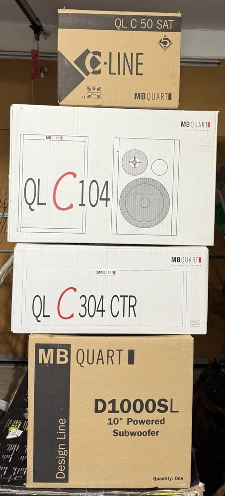MB Quart Home Speaker Set