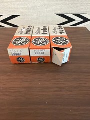 Lot of 3 GE Electronic Vacuum Tubes NOS 35L6 1G3GT/1B3GT Vintage TV Radio New