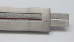 Vintage 1948 Time-Tab Sliding Elapsed Time Calculator